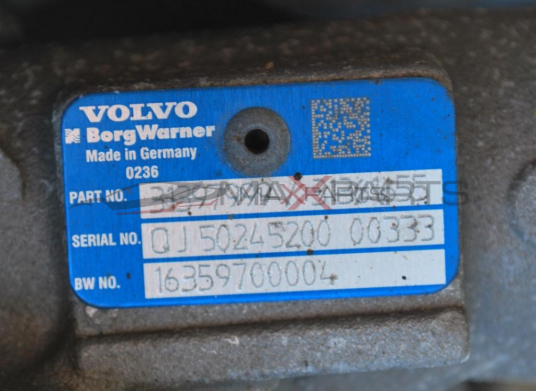 ТУРБОКОМПРЕСОРИ ЗА VOLVO V60 2.0D BI-TURBO        31397999/31361655         31397999/31361654
