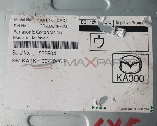RADIO MODULE YEFA0300051B  MAZDA
