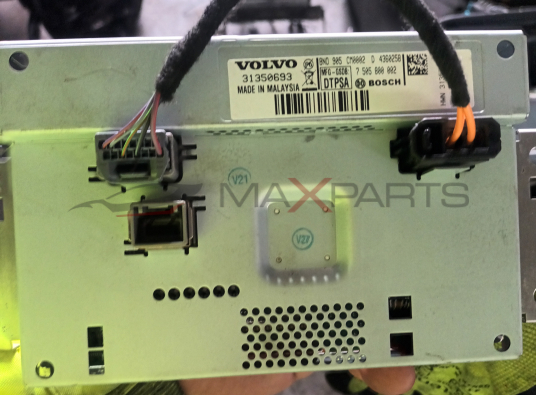 ДИПЛЕЙ VOLVO XC60 2015 8.813 002 357 Ind . 2  ( V21  VOLVO  ( P )  31350693  MADE IN MALAYSIA  BNO 905 CM0002 D 4360258 [ MFG - GSDB : 7 505 800 002 DTPSA BOSCH  2  V27  HWN 313  F  V21  VOLVO 31350693 MADE IN MALAYSIA  BNO 905 CM0002 D 4360258 MFG - GSDB