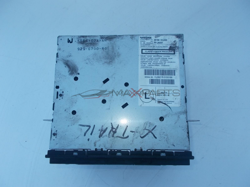 Радио CD player за NISSAN X-TRAIL 28188EQ300 PP2609T