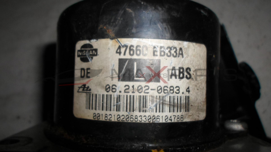 ABS модул за NISSAN NAVARA 2.5 DCI 174 Hp ABS PUMP 47660EB33A  06.2102-0683.4  06.2109-0887.3