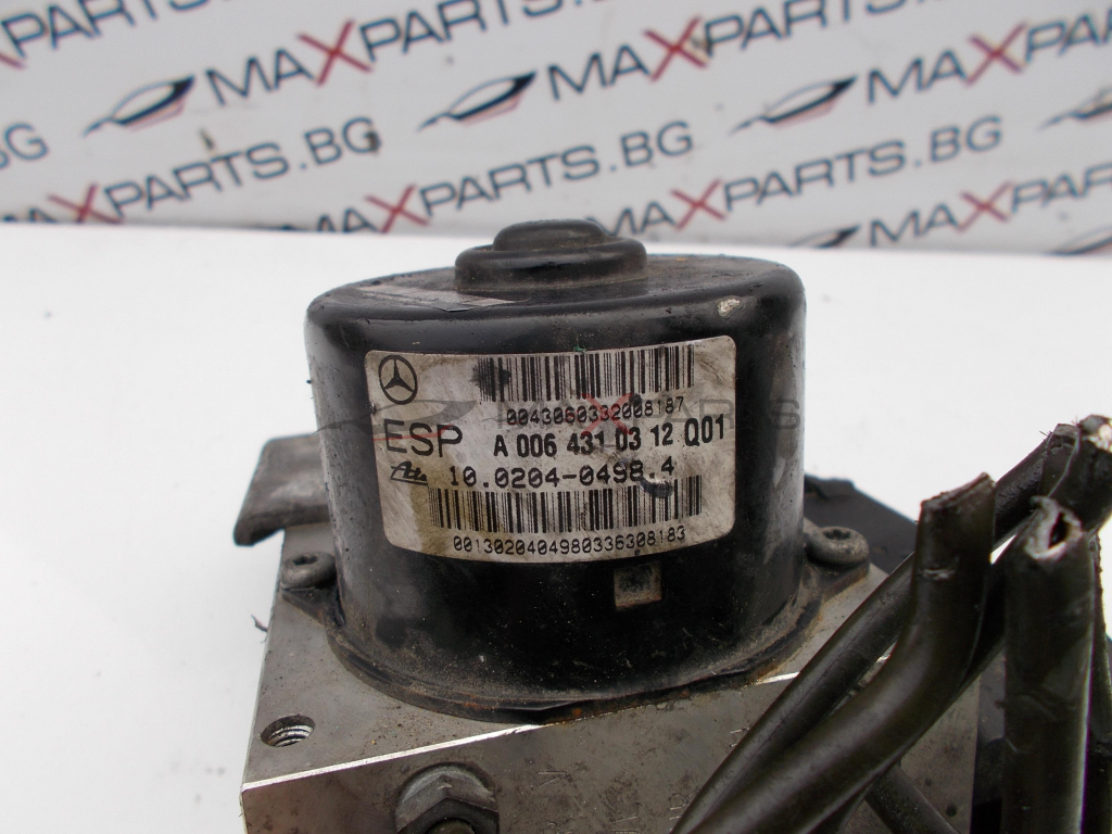 ABS модул за Mercedes Benz C-Class W203 1.8 Kompressor ABS PUMP A0365454032 A0064310312