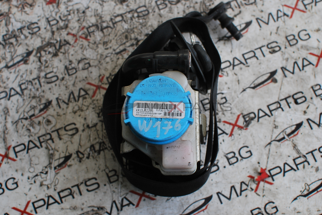 Преден десен предпазен колан за Mercedes-Benz A-Class 307494598228