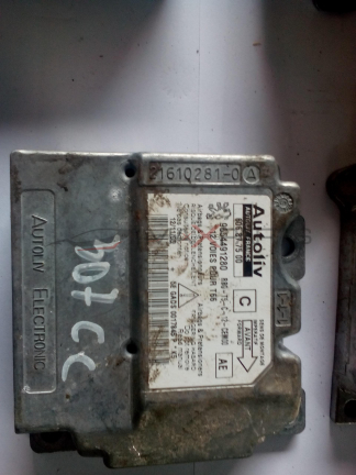 Централа AIRBAG за PEUGEOT 307  AIRBAG CONTROL MODULE 9654491280  606877500