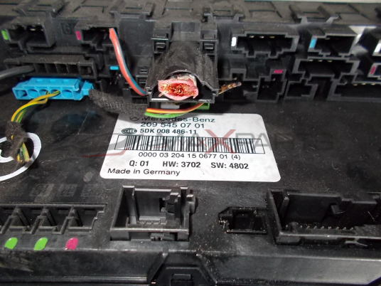 SAM модул за MERCEDES C-CLASS W203 SAM Control Module Fuse Box  209 545 07 01  5DK008486-11  2095450701