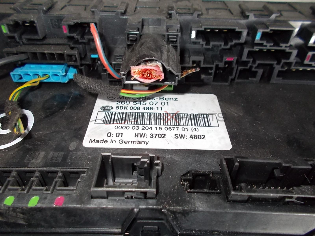SAM модул за MERCEDES C-CLASS W203 SAM Control Module Fuse Box  209 545 07 01  5DK008486-11  2095450701