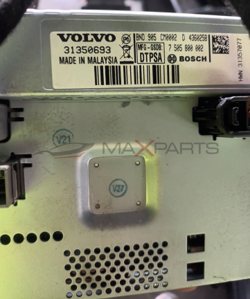 ДИПЛЕЙ VOLVO XC60 2015 8.813 002 357 Ind . 2  ( V21  VOLVO  ( P )  31350693  MADE IN MALAYSIA  BNO 905 CM0002 D 4360258 [ MFG - GSDB : 7 505 800 002 DTPSA BOSCH  2  V27  HWN 313  F  V21  VOLVO 31350693 MADE IN MALAYSIA  BNO 905 CM0002 D 4360258 MFG - GSDB
