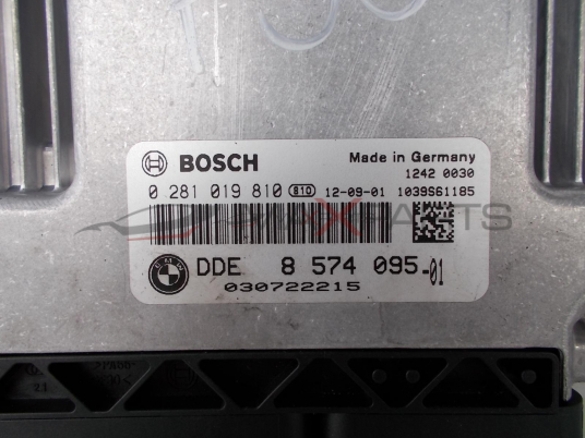 Компютър за BMW F30 2.0D 0 281 019 810   1 242 0030   1039S61185   DDE 8 574 095-01   030722215
