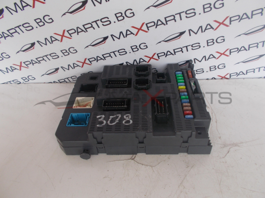 BSI модул за Peugeot 308 CONTROL MODULE 9663798180   BSI 2004 P02-00