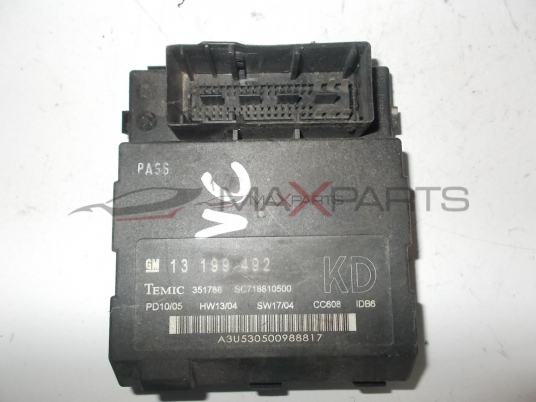 Комфорт модул за OPEL VECTRA C COMFORT CONTROL MODULE 13199492