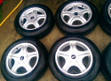 MINI COOPER  15'' ALUMINUM WHEELS