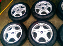 MINI COOPER  15'' ALUMINUM WHEELS