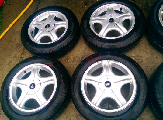 MINI COOPER  15'' ALUMINUM WHEELS