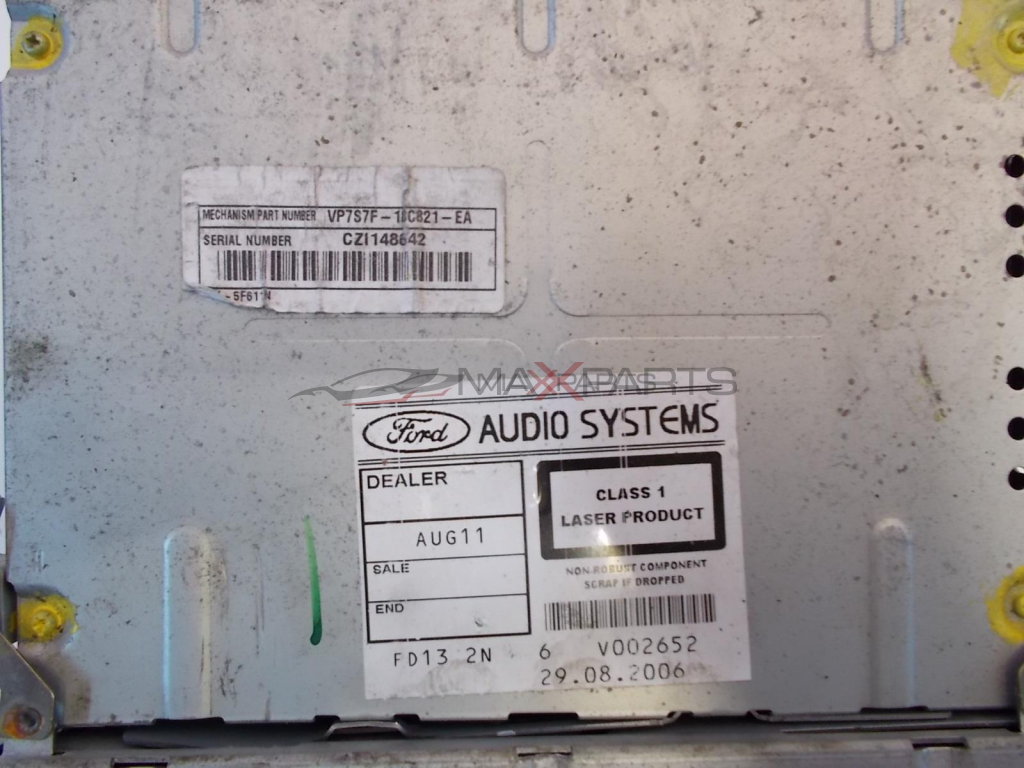 MONDEO  Radio/CD GPS NAVIGATOR vp7s7f18c821ea