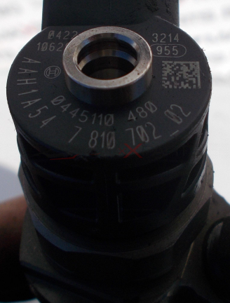 4 броя дюзи за BMW E90 320D 177hp FUEL INJECTORS 0445110480 781070202